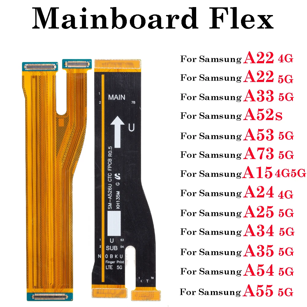 10-Pack Motherboard Connector Flex Cables for Samsung Galaxy Smartphones