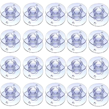 Clear Plastic Sewing Machine Bobbins SA156 Universal Empty Spool Bobbin For Singer Brother Sewing Machine Accessories