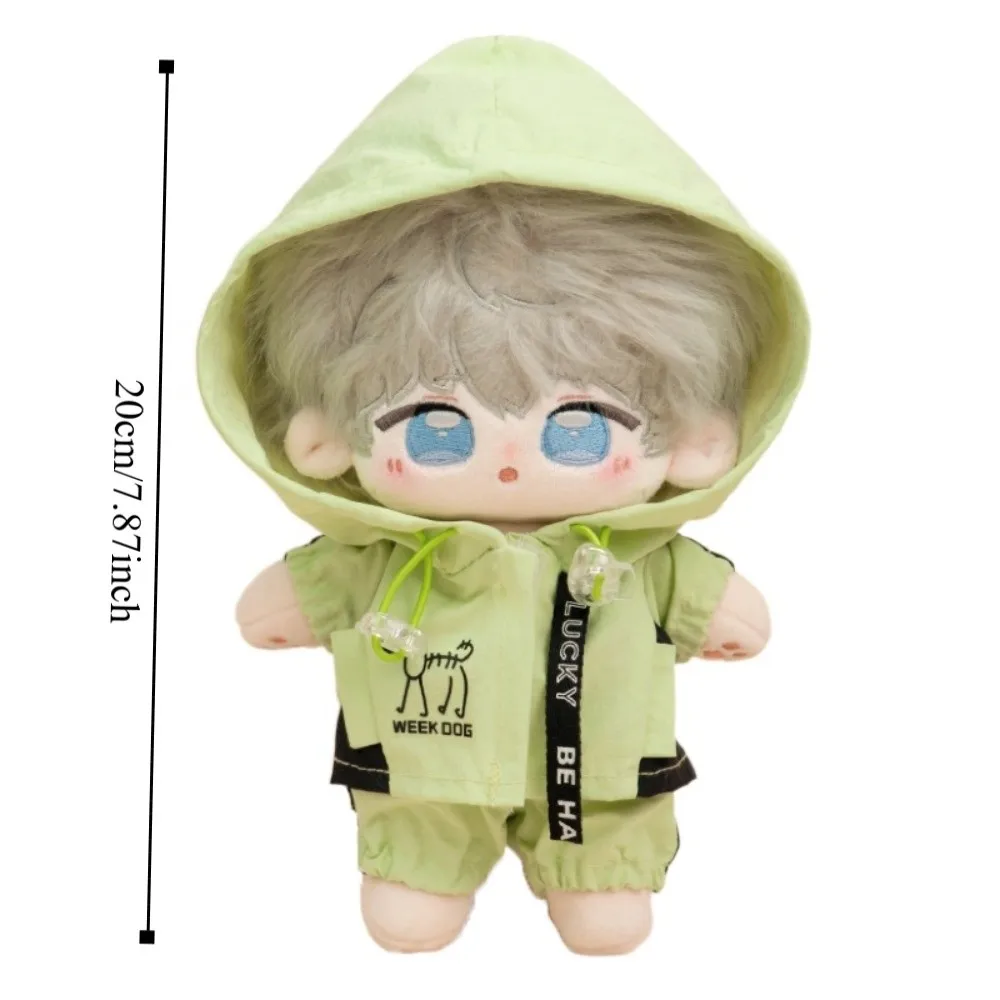 Outdoor Jackets 20cm Cotton Doll Clothes Coat Sport Idol Doll Clothes Dress Up Cool Plush Doll Clothes Children's Gift