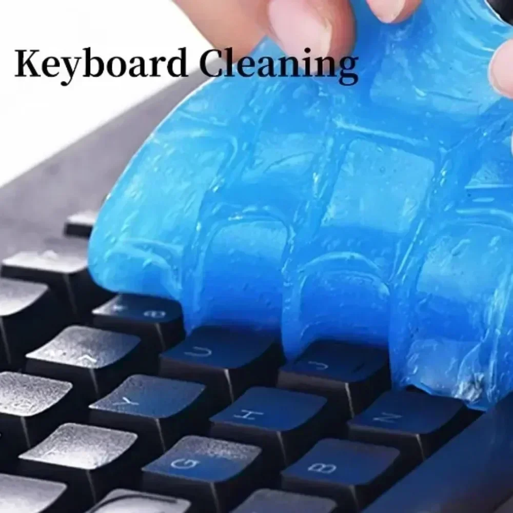 160g Car Cleaning Gel Car Detail Cleaning Soft Glue High Efficiency Dust Clean Magic Mud Universal Keyboard Desk Tool