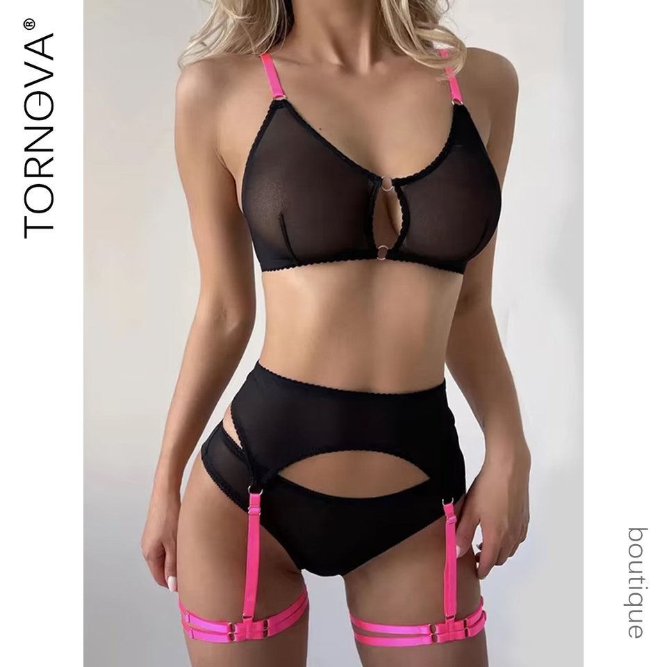  Tornova Erotic Lingerie Woman Lingeries Bilizna Sexy Women's Underwear Without Censorship Below Whole Bodysuits Nude Bra Thong 