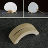 Chinese Durable Base Bamboo Folding Hand Fan Display Stand Folding Hand Fan Stand Display Holder Home Decoration 3