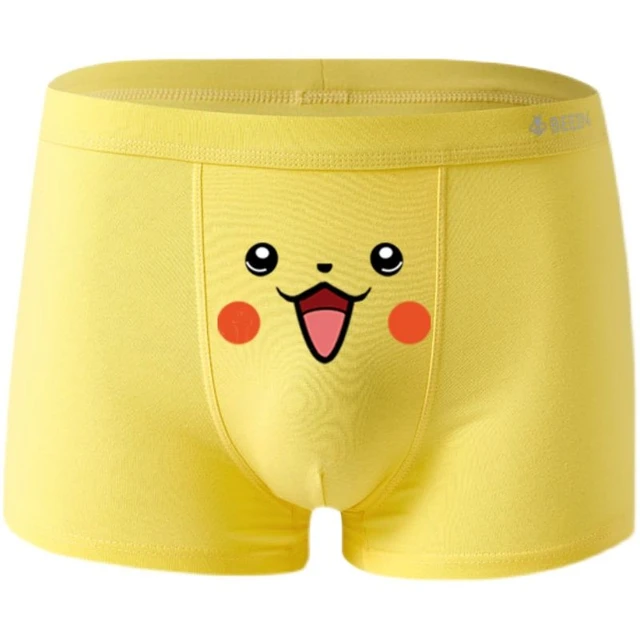 Cartoon Adult Underwear, Male Underwear Pikachu