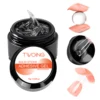 15G Soild Nail Glue Gel For Press On Nails,Fake Nail Tips,Acrylic Nails,Long-Lasting Strong Adhesion Gel Need UV Light Cured 1