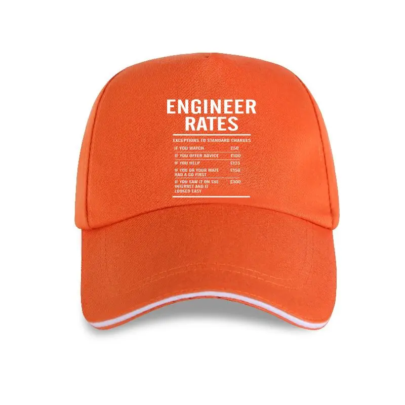 

new cap hat Engineer Rates Baseball Cap Mechanic Garage Funny Gift Dad Husband Christmas