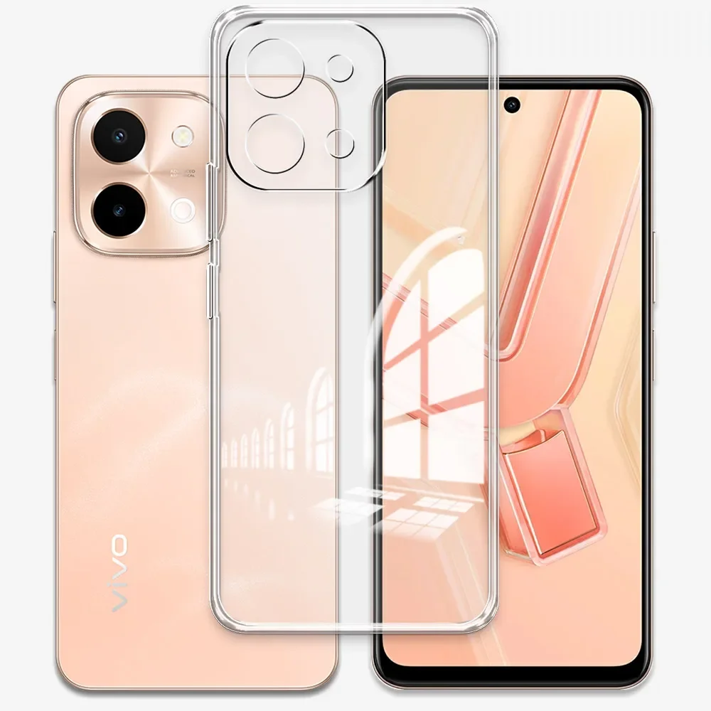 Clear Shockproof Silicone Phone Case - Soft Bumper Coque