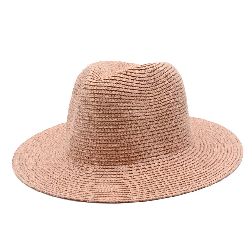 Chapeau Panama Femme Grande Taille – Pliable, Protection Solaire, Style Décontracté Unisexe