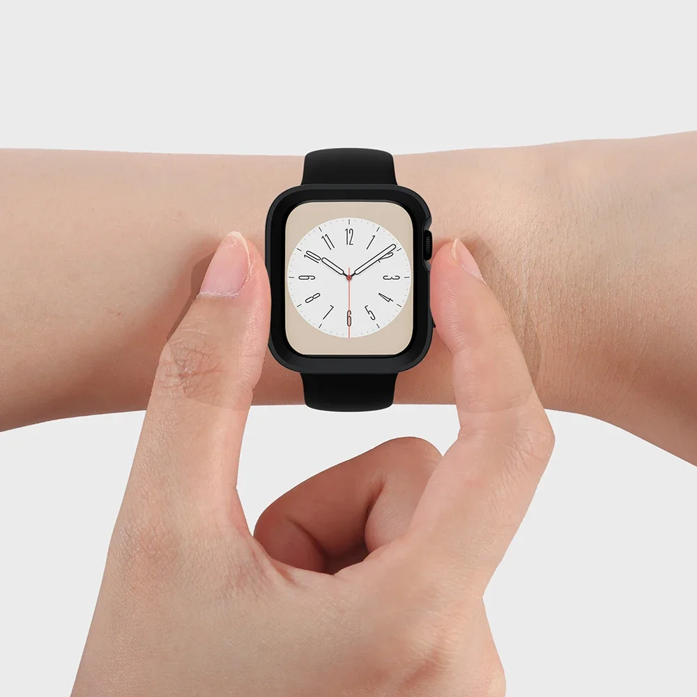 Premium Shockproof TPU Protective Case for Apple Watch - Soft Bumper Cover