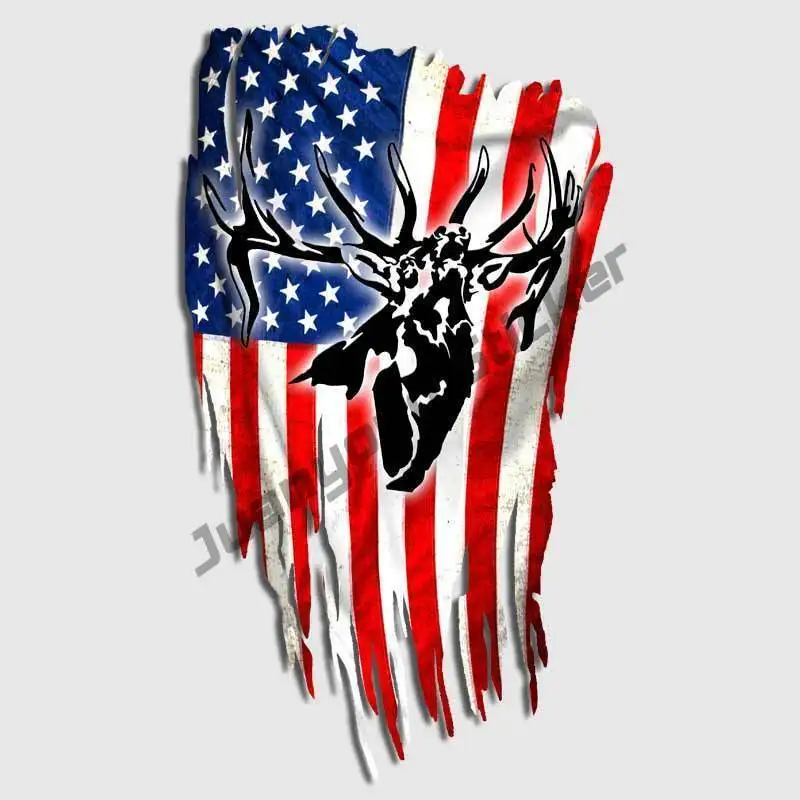 Bugling Bull Elk Decals