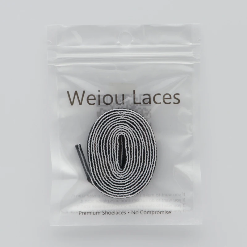 Weiou Special Laces 8MM Refined Machine Production Luxury Quality Cords Black White Unique Shoelaces For Men Women Pro кроссовки