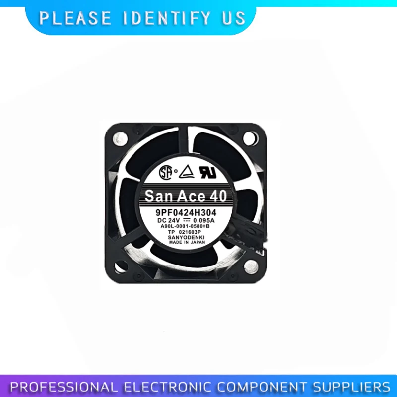 9PF0424H304 DC 24V 0.095A A90L-0001-0580  B 4CM 냉각팬