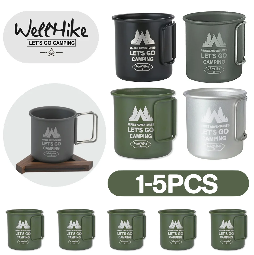 300ML Camping Mug Cup Tourist Tableware Picnic Utensils Outdoor Accessories Travel Picnic Cooking Set Cookware Supplies
