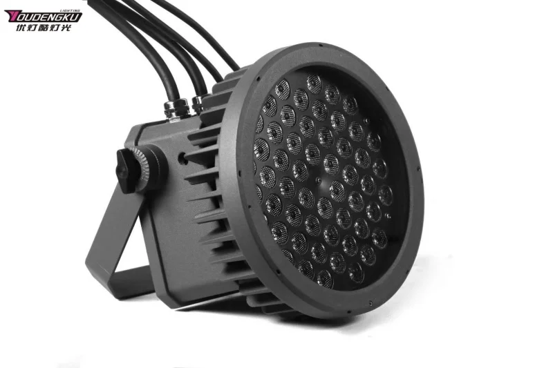 10 pieces waterproof led par light led par 54*3W rgbw outdoor led stage par can