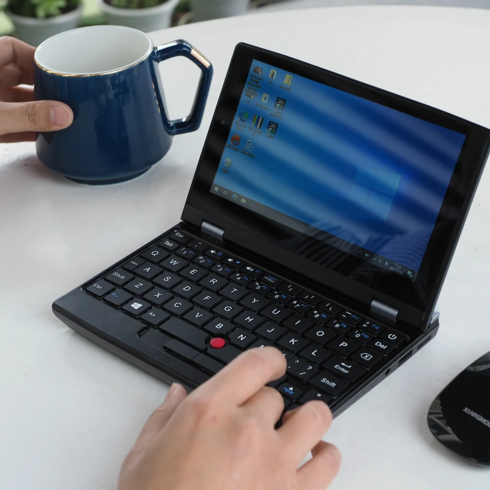 7 Inch Pocket mini Laptop Intel J4125 Slim Ultrabook 8GB RAM 512GB SSD