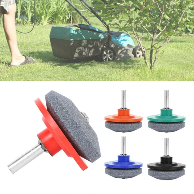 1 Pc Lawn Mower Rotary Blade Sharpener Silicon Carbide 50mm Dia For Garden  Power Tools Drilling Sharping Tools Electric Grinder - AliExpress