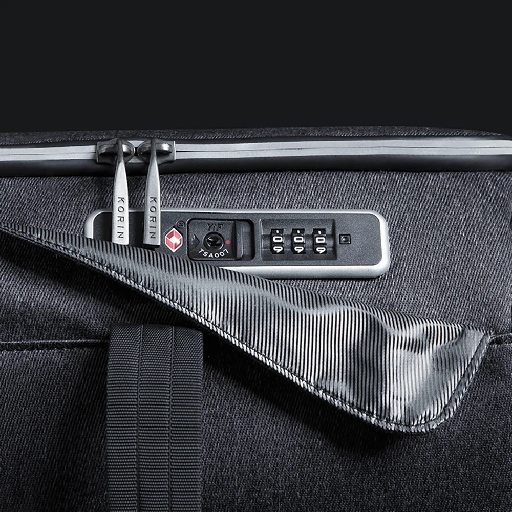 KORIN Brand High Quality Anti-Theft Waterproof Handbag Men And Women Travel Bags Sports Bags Gym Dedicated Crossbody Bags