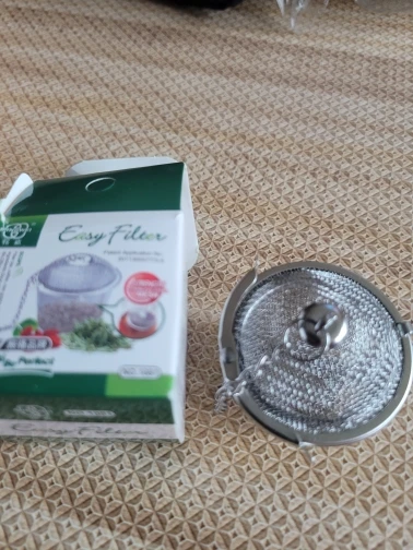Tea Spice Strainer Seasoning Ball Mesh Herbal Ball Stainless Steel Teakettle Locking photo review