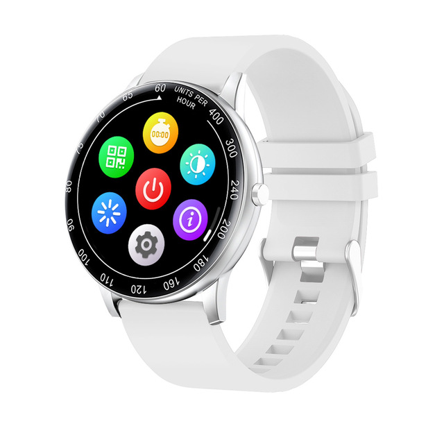 Smart Watch Men Full Touch Call Reminder Waterproof Heart Rate Fitness Tracker Round Smartwatch Women for Android IOS Phoen