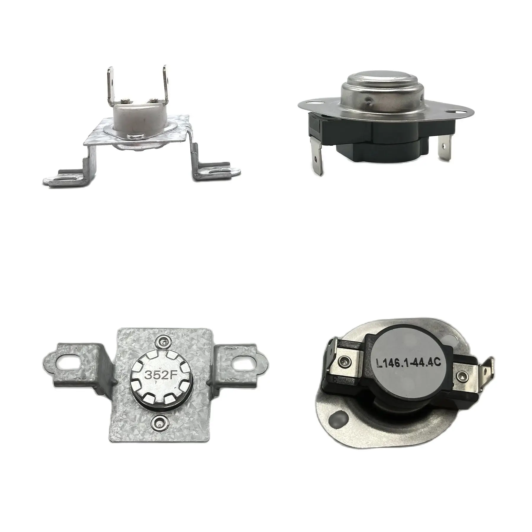 2 Unità 279973 Kit Fusibile Termico Di Interruzione Dell'Essiccatore 8318314 Adatto A Whirlpool Kenmore 3391913 Ap3094323