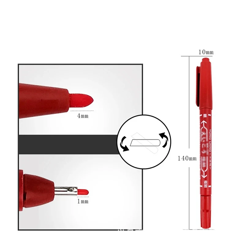 Tattoo Supplies 2/5/15pcs Tattoo Skin Marker Pen Microblading Permanent Makeup Piercing Marker Waterproof Tattoo Body PMU Accessories