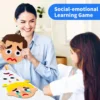 Social Emotional Games for Kids & Toddlers Family Feelings Board Games Autism Sensory Toy Preschool Learning Toys for Boys Girls 2