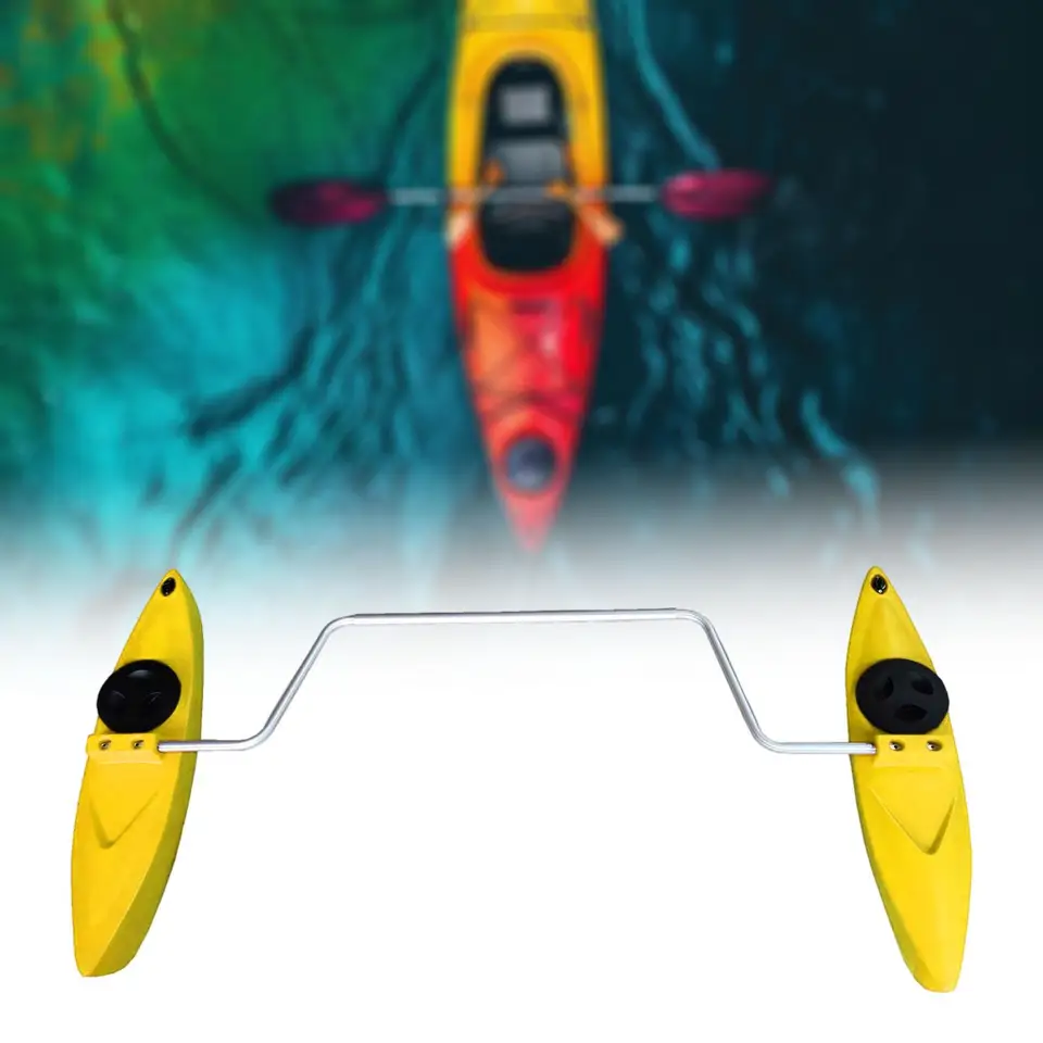 Kayak Paddle Canoe Outrigger White) Stabilizer PVC Kit Floating EC  Inflatable Boat Inflatable Kayak, image size:960x960