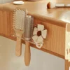 Acrylic Comb Holder Organizer Storage Shelf Clear Transparent Wall-Mounted Hair Brushes Rack Bathroom Accessories Home Shelves 2