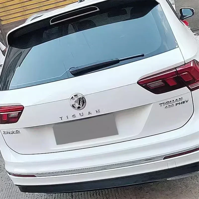 1개 ABS 자동차 로고 레터 스티커 리어 테일 도어 트렁크 스티커 리어 엠블럼 스티커 (폭스바겐 티구안 2016-2021 악세사리 스타일링)