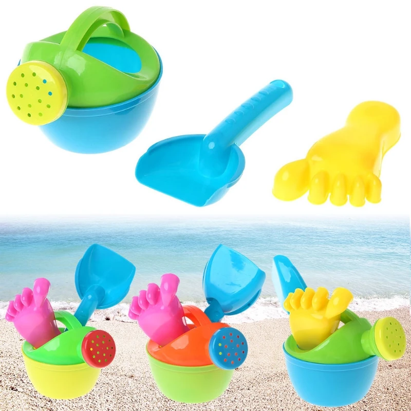 

3pcs/set Baby Kids Bath Flower Pot Sand Beach Play Toys Funny Educational Tools Shovel Tool Sand Toys Support Wholesale