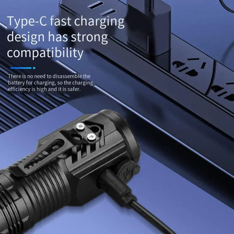 Rechargeable Waterproof Outdoor Torch