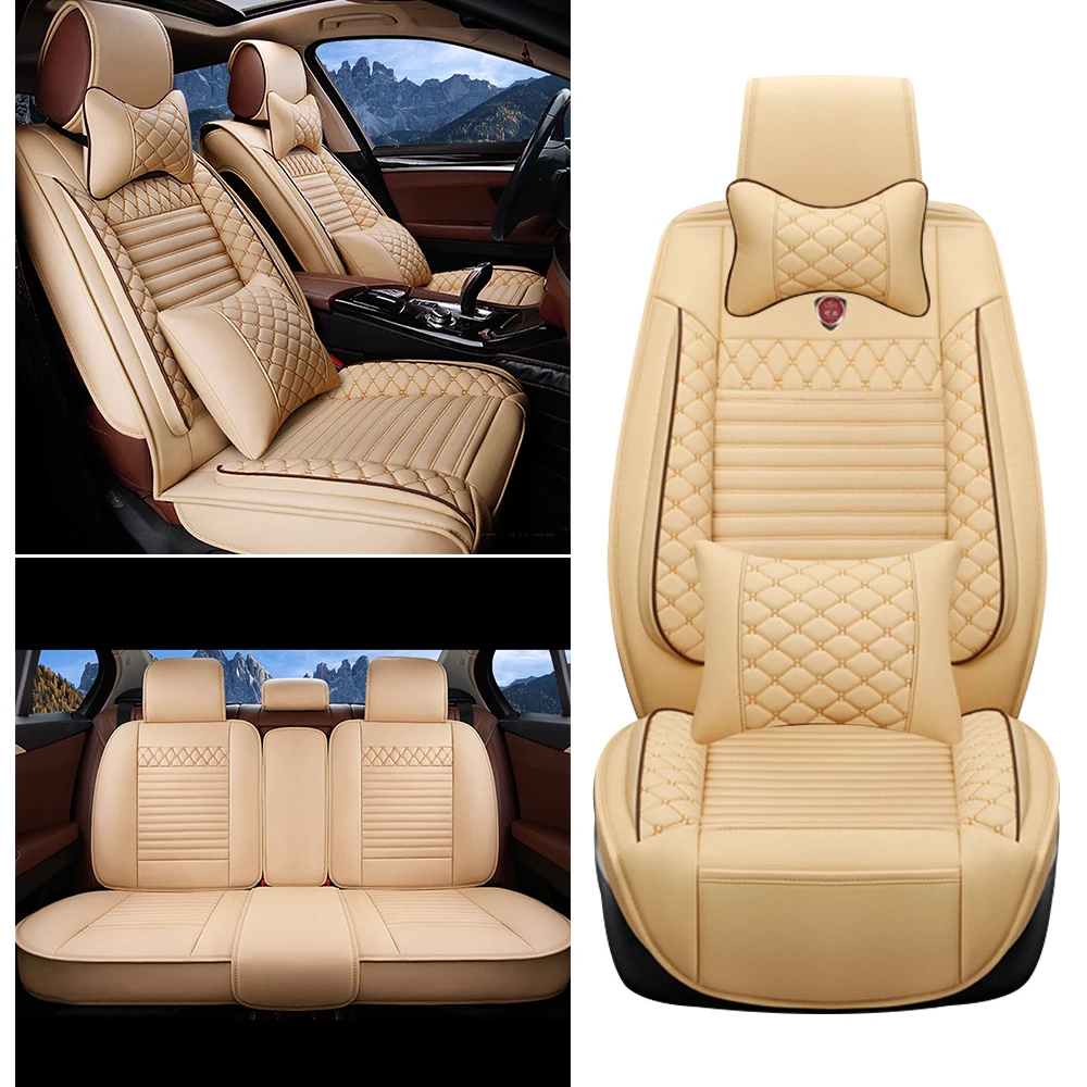 Car Seat Cover Leather For Toyota Prius 2001 2015 Prius Prime Corolla