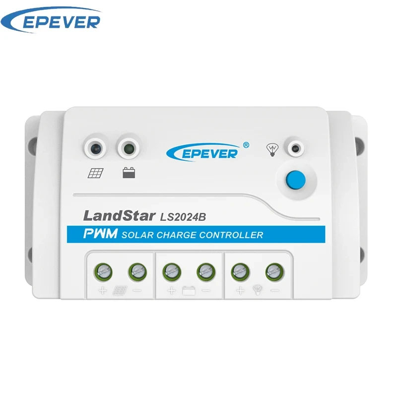 EPEVER LS2024B 20A Solar Charge Controller Max Pv Input Voltage 50V PWM Controll