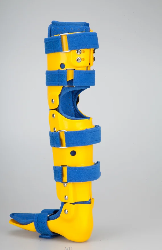 surgical  kafo adjustable children kids knee ankle foot physical therapy support abduction protector immobilizer for fracture 4