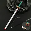 Demon Slayer New Styles Anime Model Gel Pen 0.5mm Black Refill with Pen Rack Cosplay Prop Kid Student Gift Slayer Weapon Sword 5