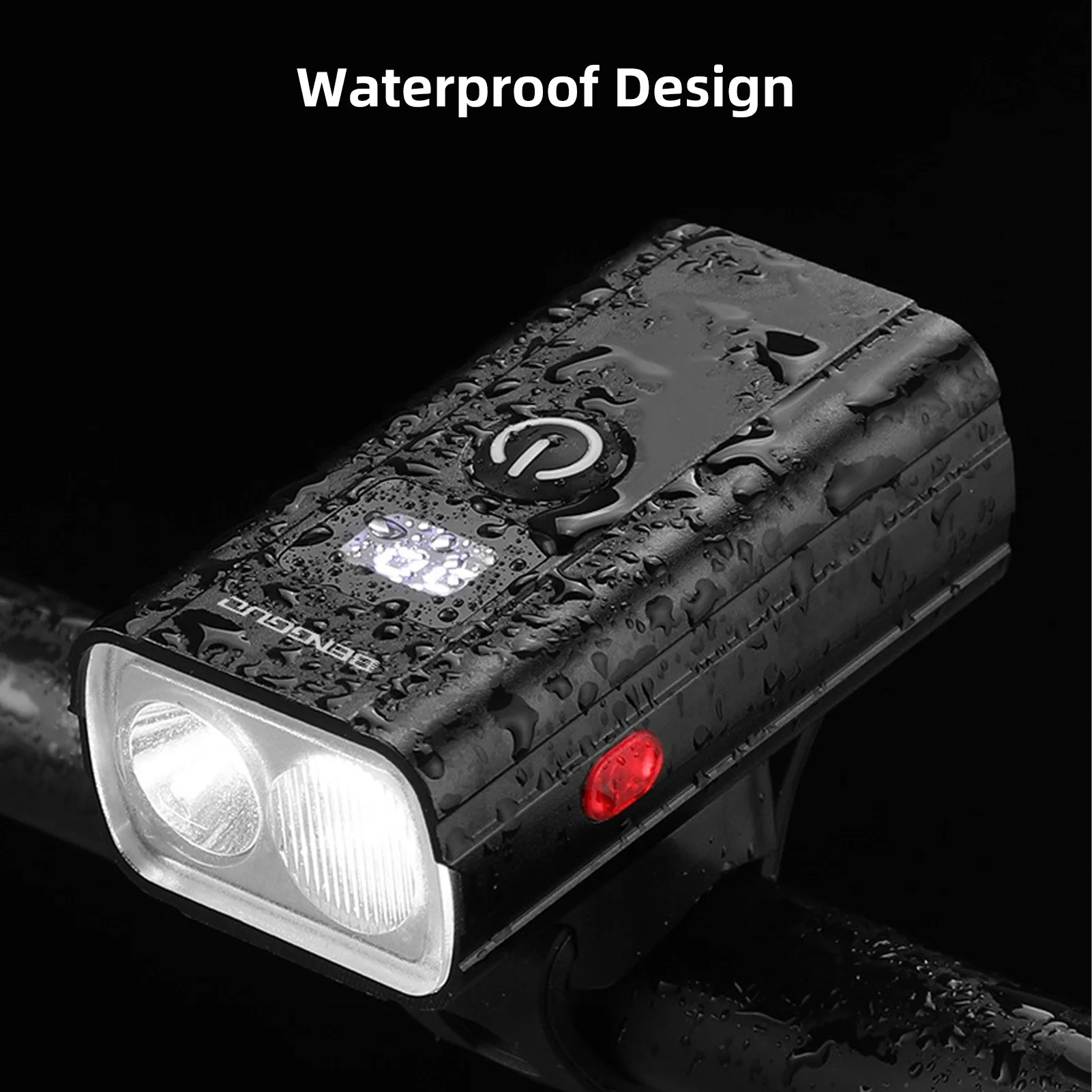 Front Light Rechargeable  Light Aluminum Alloy  Headlight Waterproof  Front Lights  Front Headlight