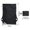 Black Blue Extra Large Laundry Bag Sack With Drawstring Dirty Clothes Storage Bag Quilt Toy Organizer Hotel Bathroom Supplies 6
