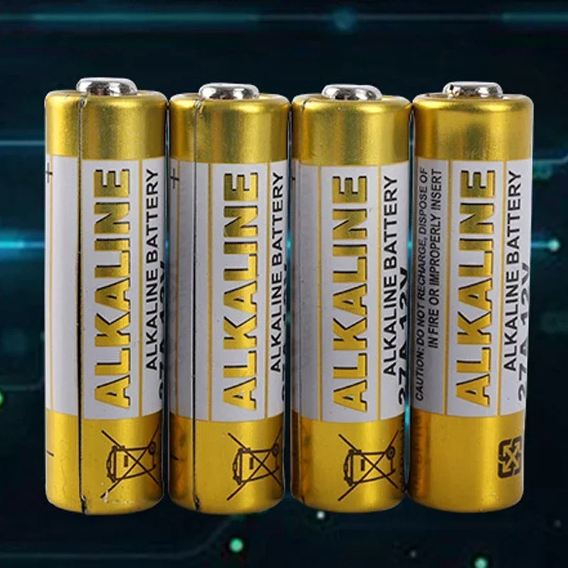 20PCS New Dry Alkaline Battery 27A 12V A27 for Doorbell Car Alarm Remote ControlMN27 MS27 GP27A A27 L828 V27GA ALK27A