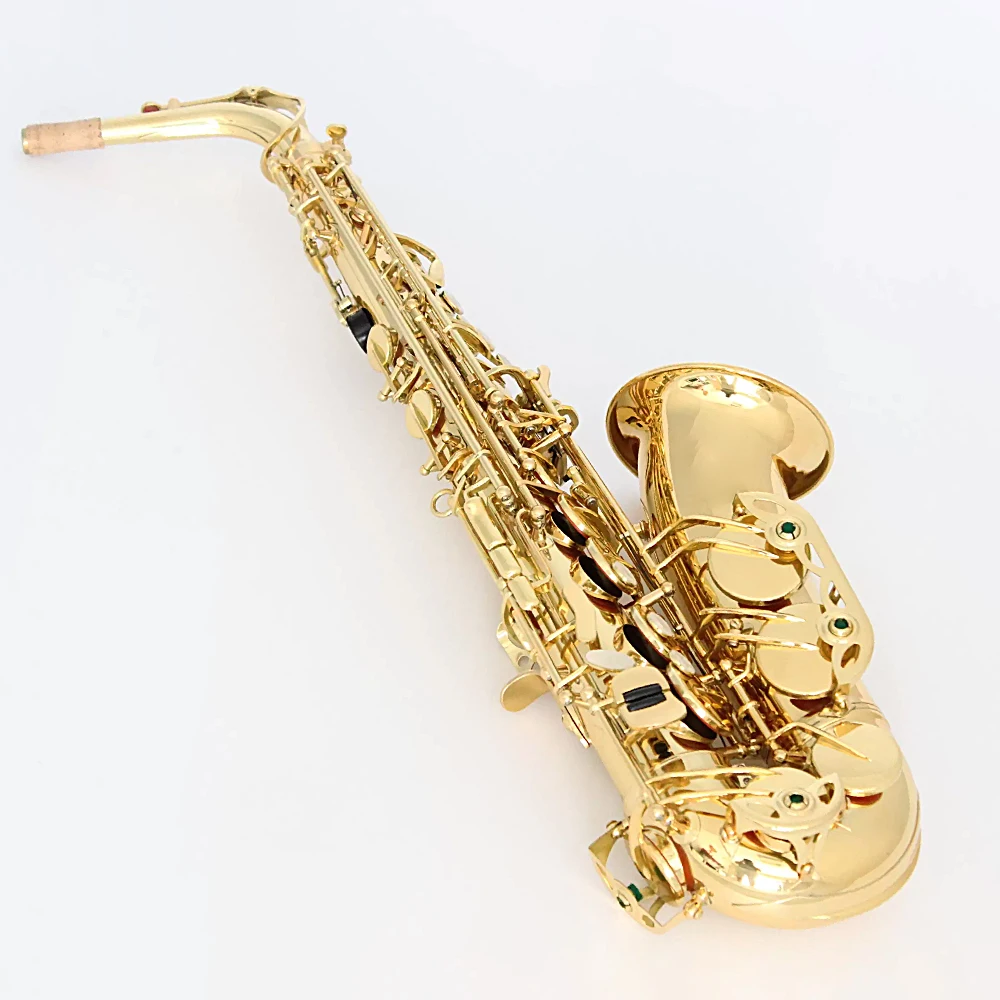 Upgrade 803 Professional Alto Saxophone Eb France Electrophoresis Gold