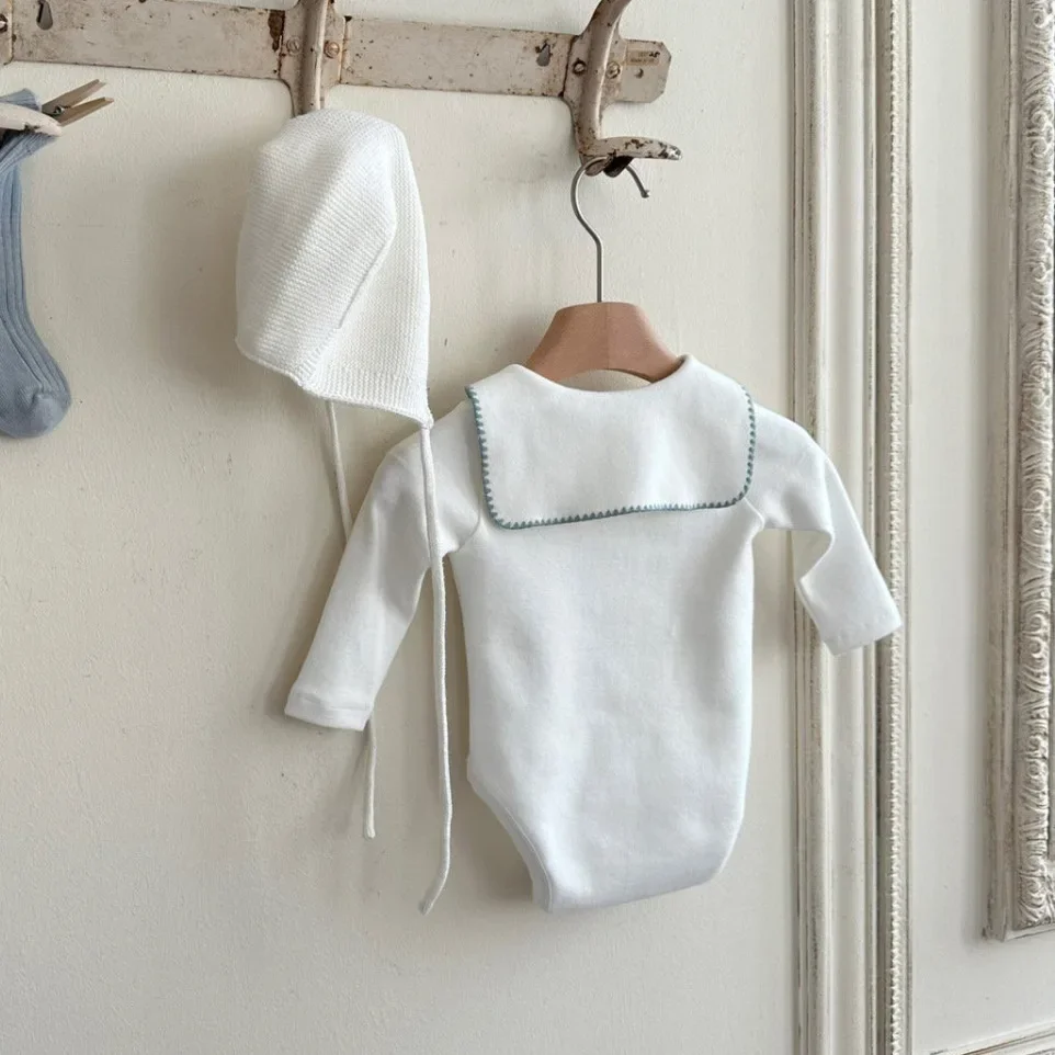 Autumn Cotton Baby Clothes For Men Women Newborn Infant Mittens Cardigan Sweater Layette Clothing Baby Boys Girls Overalls