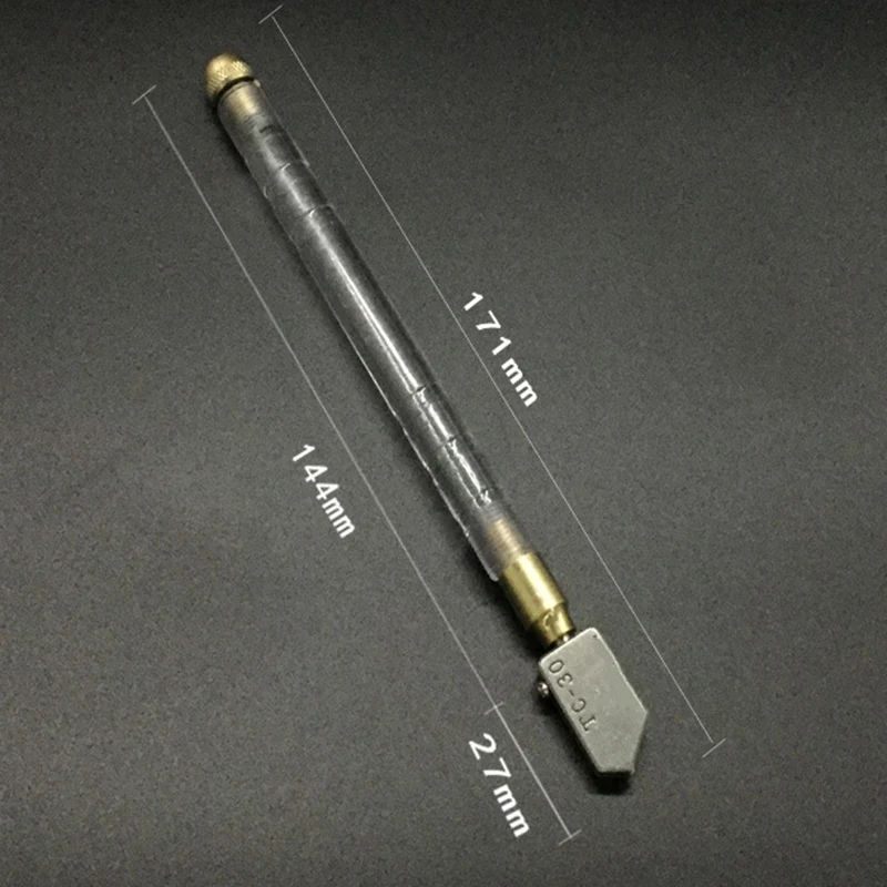 1PCS Upgrade Diamond Glass Cutter 2-19mm 175mm Carbonization Tungsten Alloy Glasses Cutters for Hand Tool Glass Cutting 5