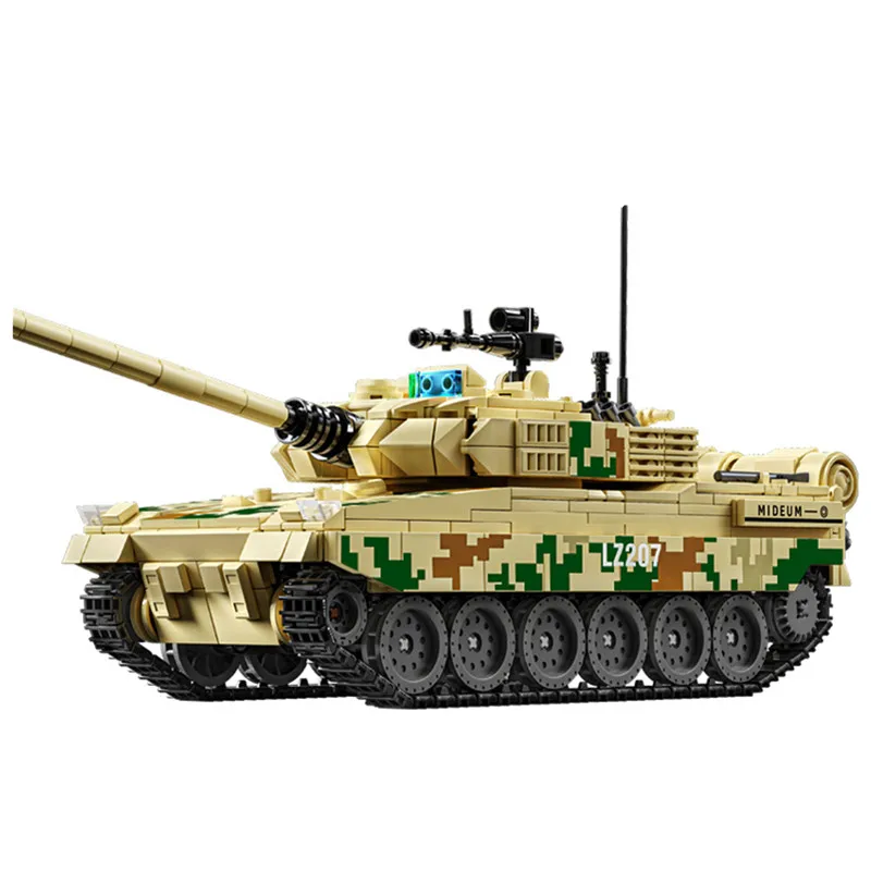WW2 Military Half-Tracked Vehicle Building Block Set