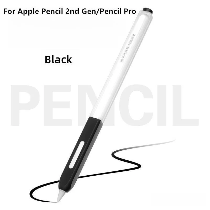 Shockproof Transparent Silicone Protective Pencil Case