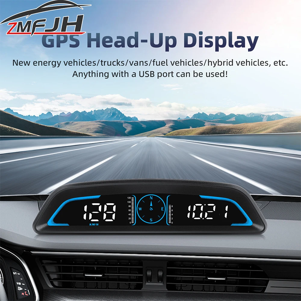 

G3 GPS Digital Speedometer Car Smart Digital Head Up Display For HUD Speed Clock Driving Time Driving Distance Alitutde Display