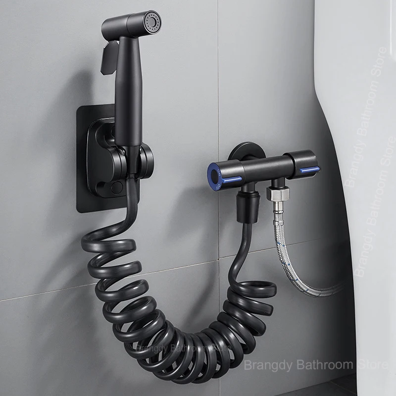 Handheld-Bidet-Spray-Set-304-Stainless-Steel-Spray-Gun-Self-Cleaning ...