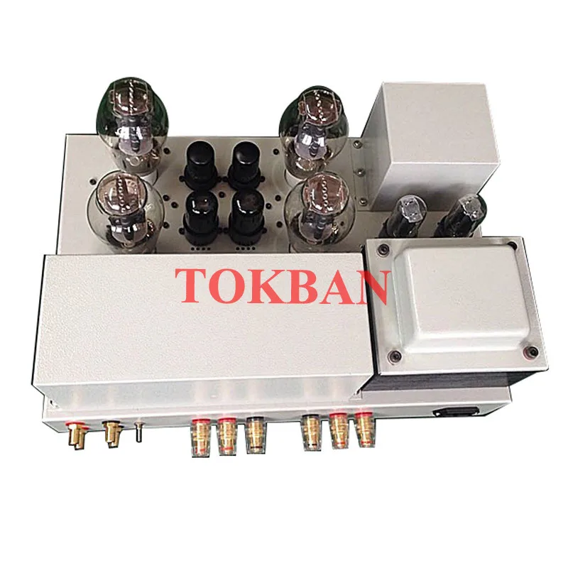 真空管パワーアンプハンドメイドマニア放出購入品 Tokban WE91 ライン 300B 真空管アンプ DIY キットハイパワー 15