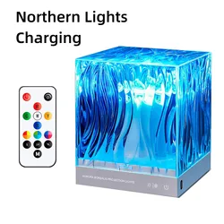 Aurora Starry Night Projection Lamp - Creative Ambient Lighting for Bedrooms and Restaurants (Northern Lights B)