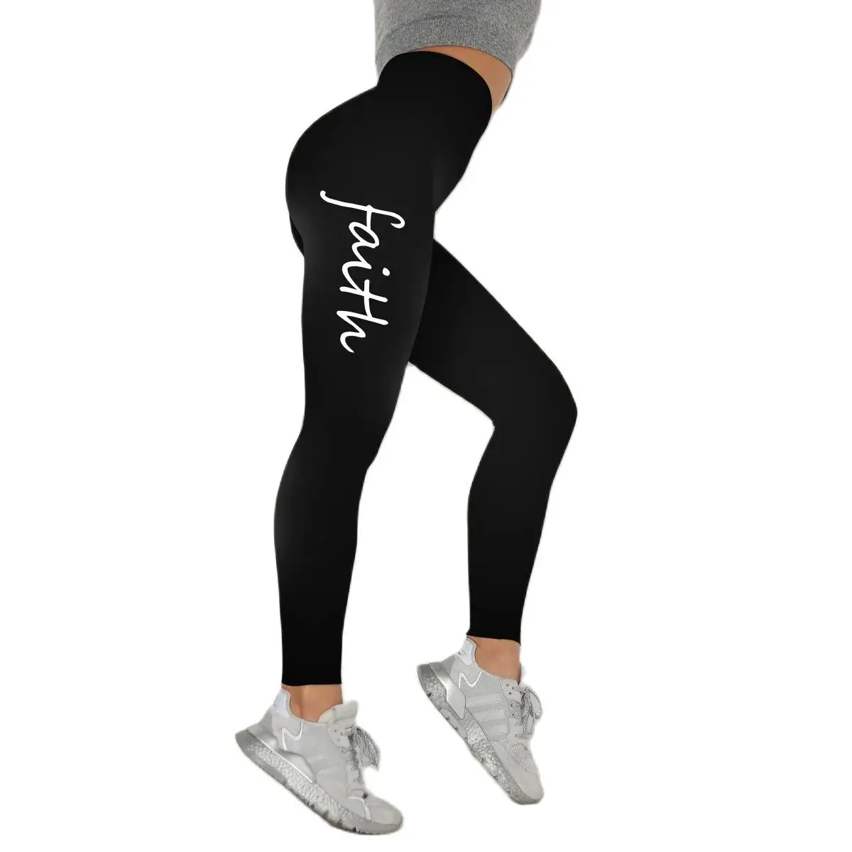 Plus Size Pocket Yoga Pants Women Solid Fitness Sports Leggings High Waist Elastic Gym Tights Female Running Trousers XL sports leggings yoga pants
