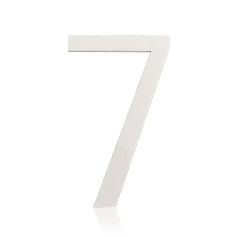 White Number 7