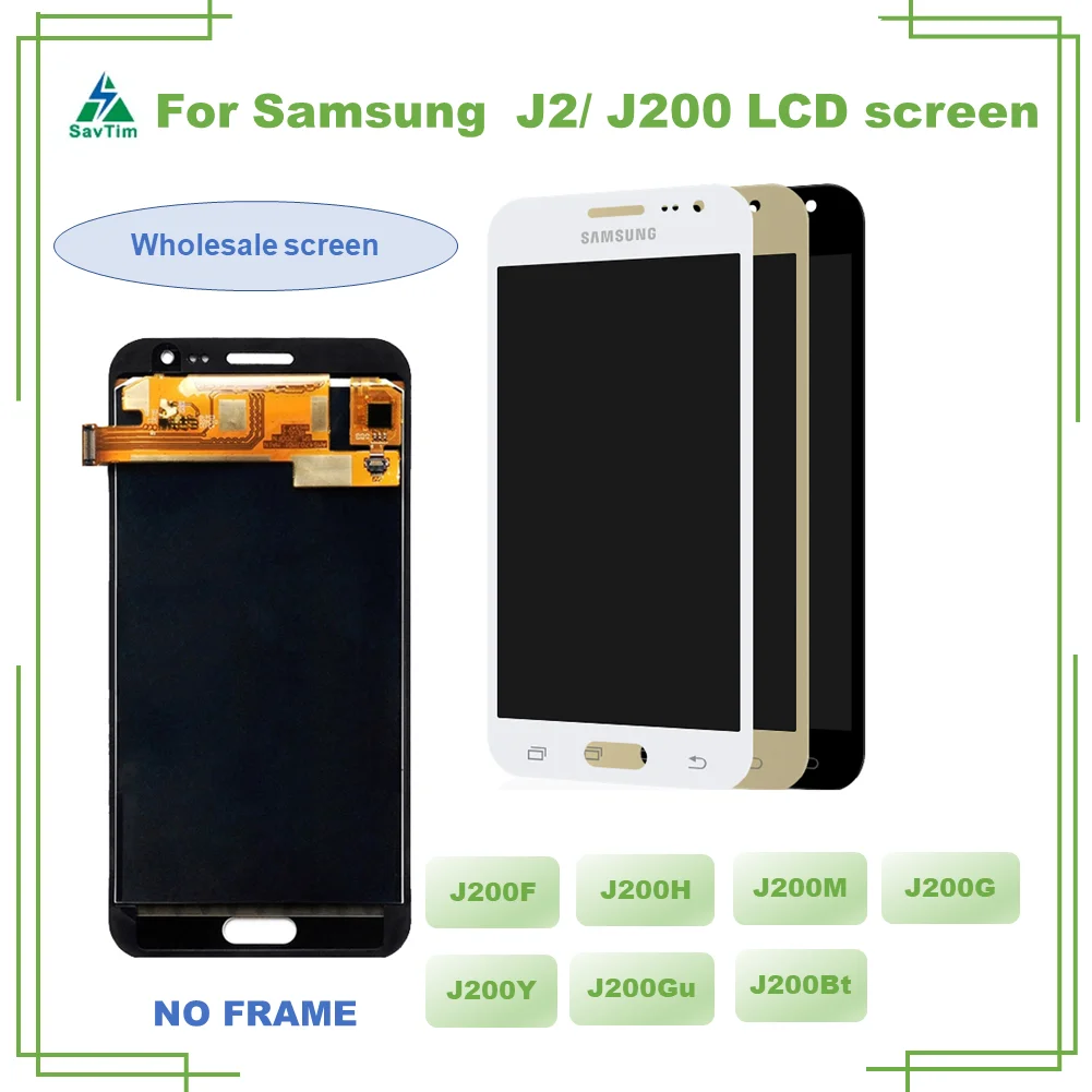 Дисплей 4 7 дюйма для Samsung J2 J200 J200F J200Y J200H J200M J200G J200GU J200BT цифровой преобразователь