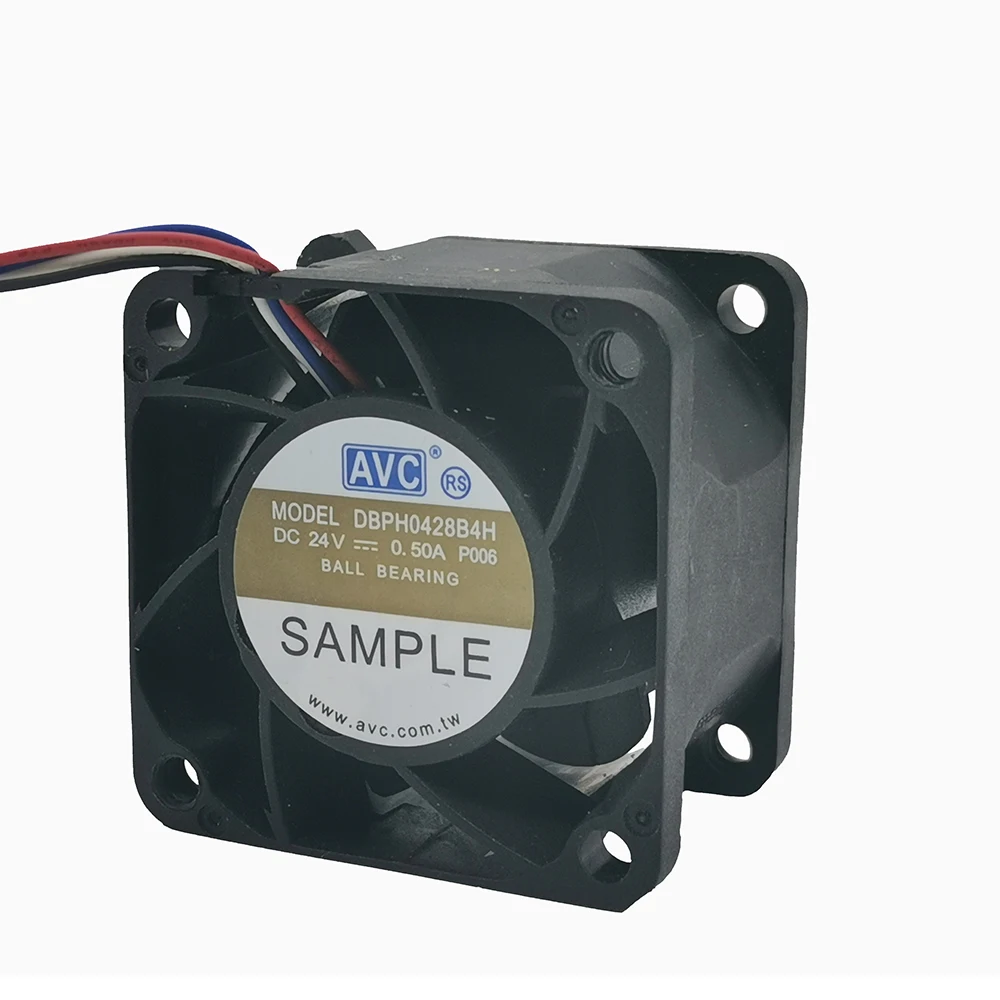 

New original AVC / Qihong DBPH0428B4H 4028 4cm 24V 0.50a server chassis double ball fan